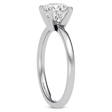 Windy Solitaire Engagement Ring