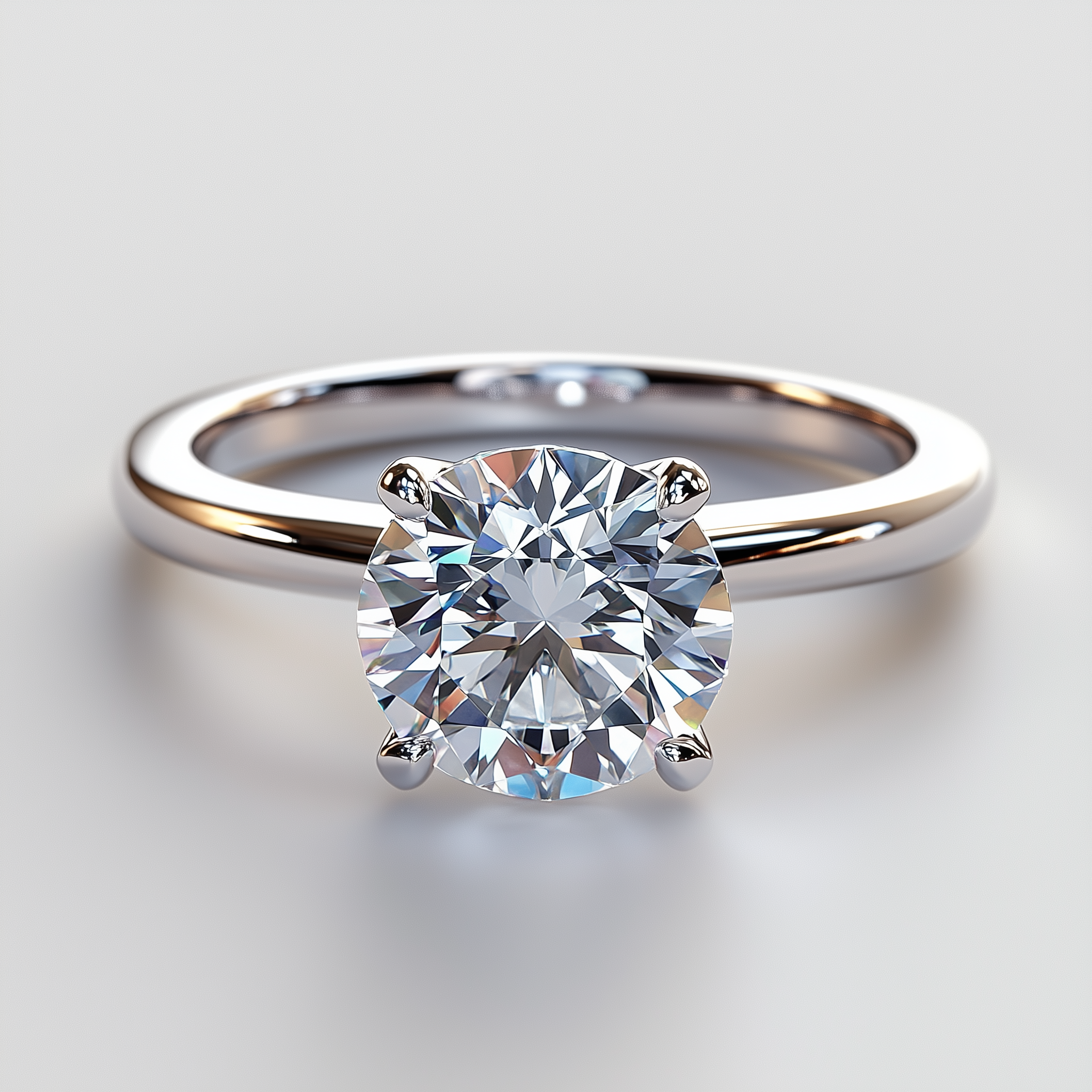 Lustra Lumière Engagement Ring